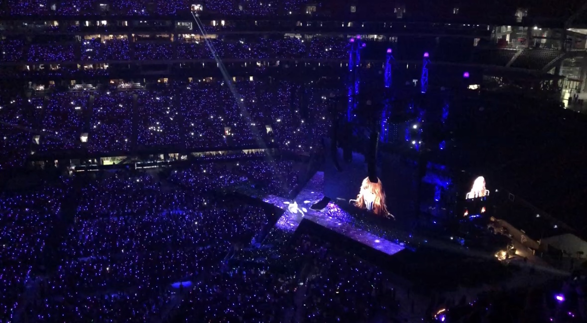 Swift's "Reputation Tour" in Atlanta in 2018.