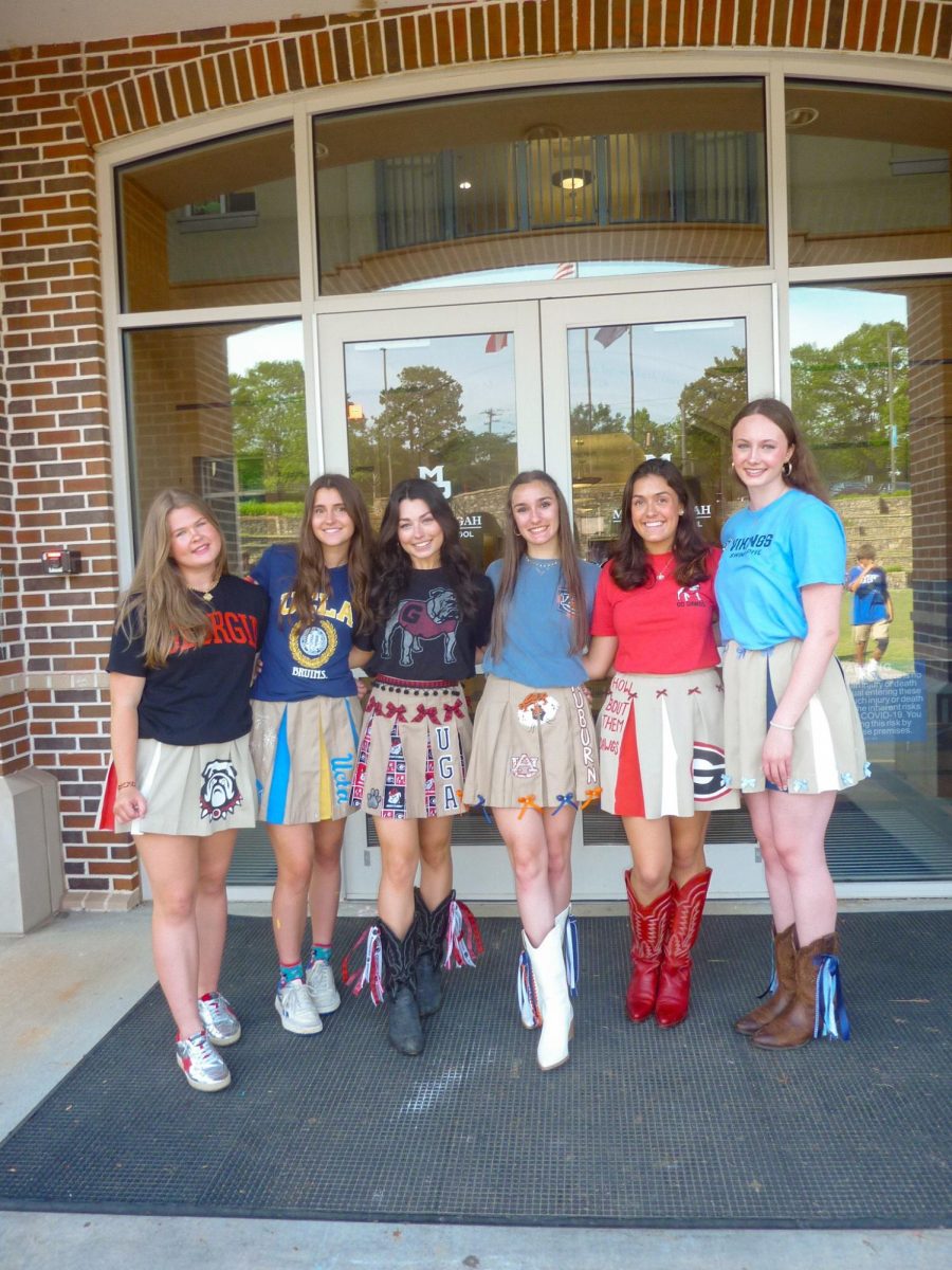 College wear with a little flair